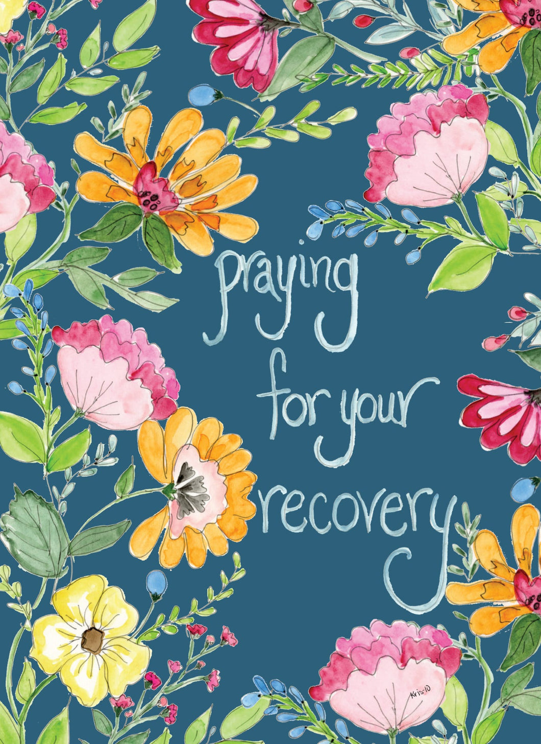 Praying for Your Recovery Card