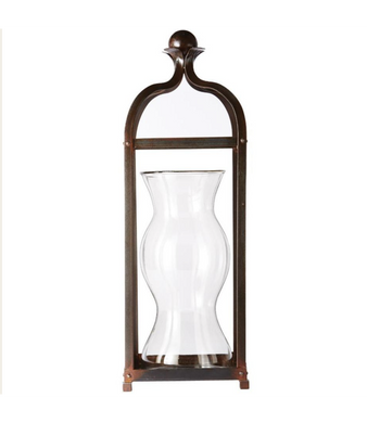 Aguilar Lantern/Glass Hurricane-3963CL