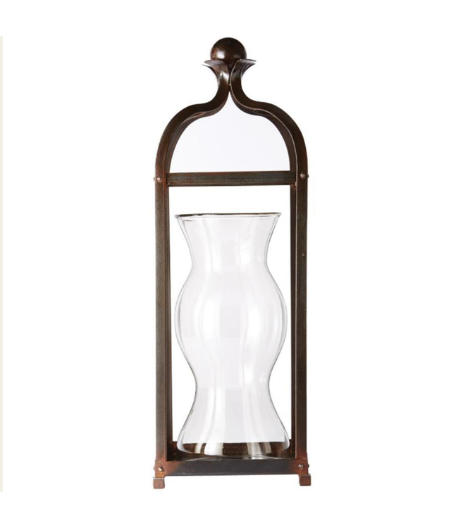 Aguilar Lantern/Glass Hurricane-3963CL