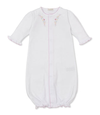 White/Pink Premier Flowers & Vines Convertible Gown