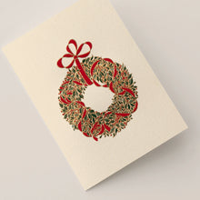 Engraved Classic Wreath Gift Enclosure Card