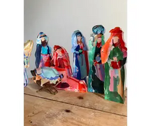Large Acrylic Nativity Set With Add On Animals
