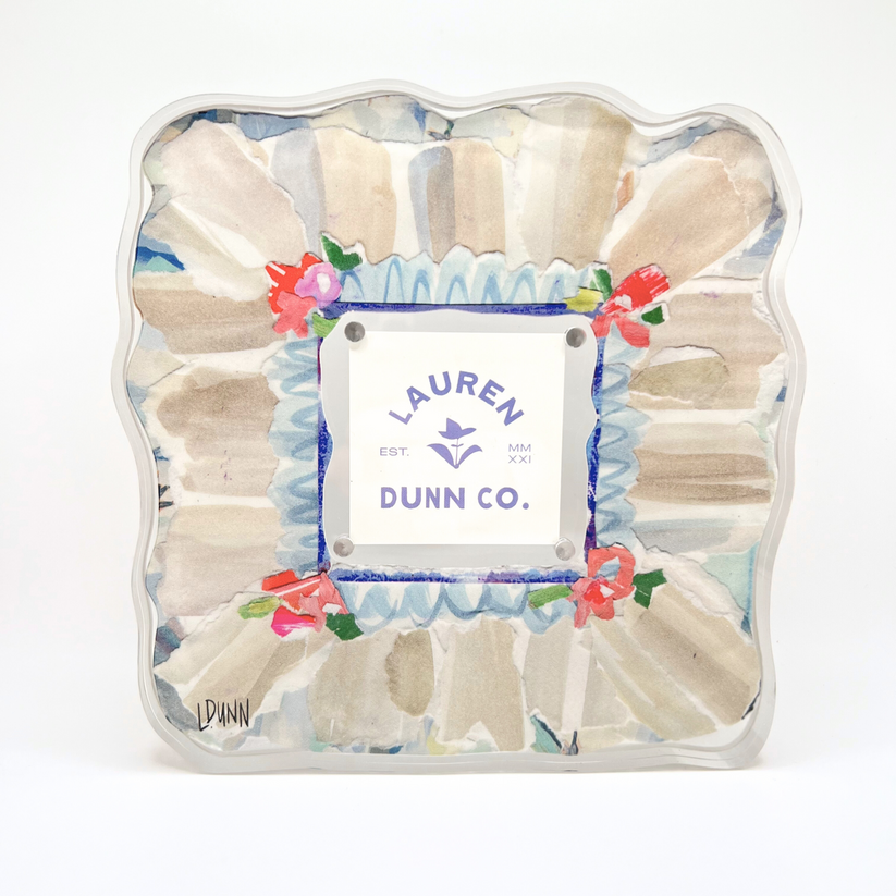 LINEN ACRYLIC FRAME 3x3