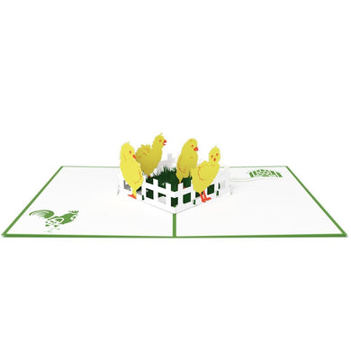 Baby Chicks pop up cards-LP1143