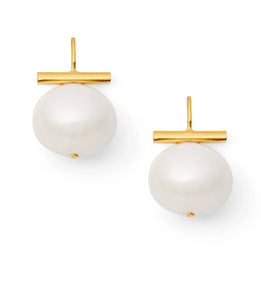 Classic Forever Fave Pebble Pearl Earrings~ Medium