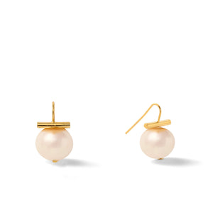 Classic Forever Fave Pebble Pearl Earrings~ Medium