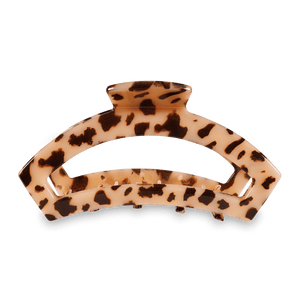 Open Hair Clip-Blonde Tortoise Collection