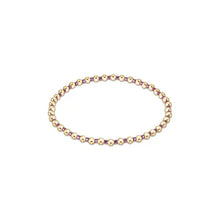 Hope Grateful Pattern 2mm Bead Bracelet Collection