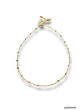 Ariana enamel N, G Necklace