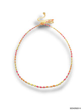 Ariana enamel N, G Necklace