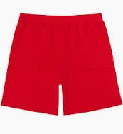 Solid Red Boy Shorts
