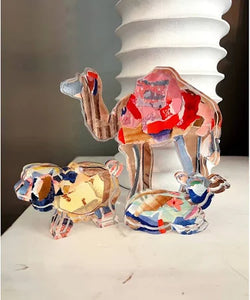 Large Acrylic Nativity Set With Add On Animals