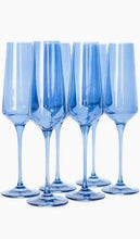 ESTELLE COLORED CHAMPAGNE FLUTE (Set of 6)