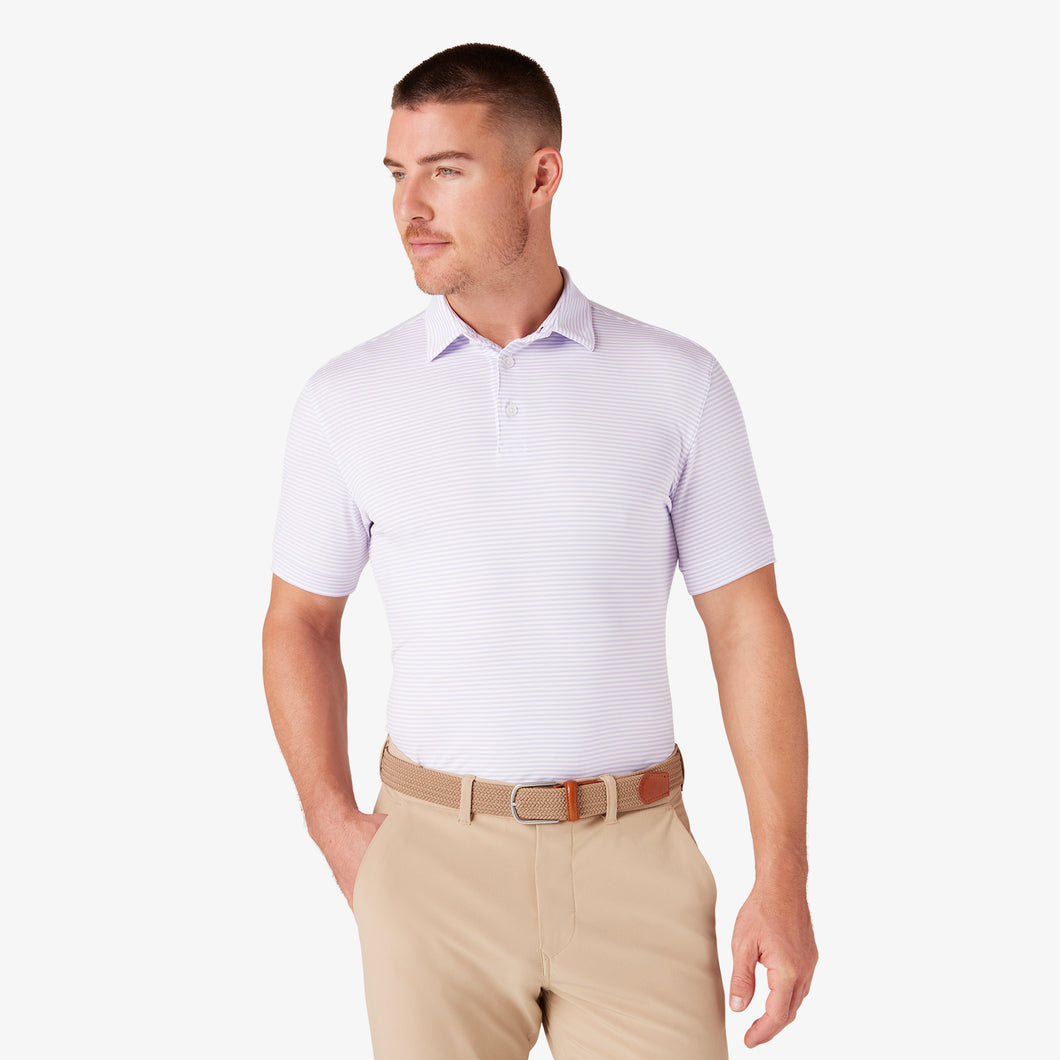 Versa Polo Lilac Stripe Collection