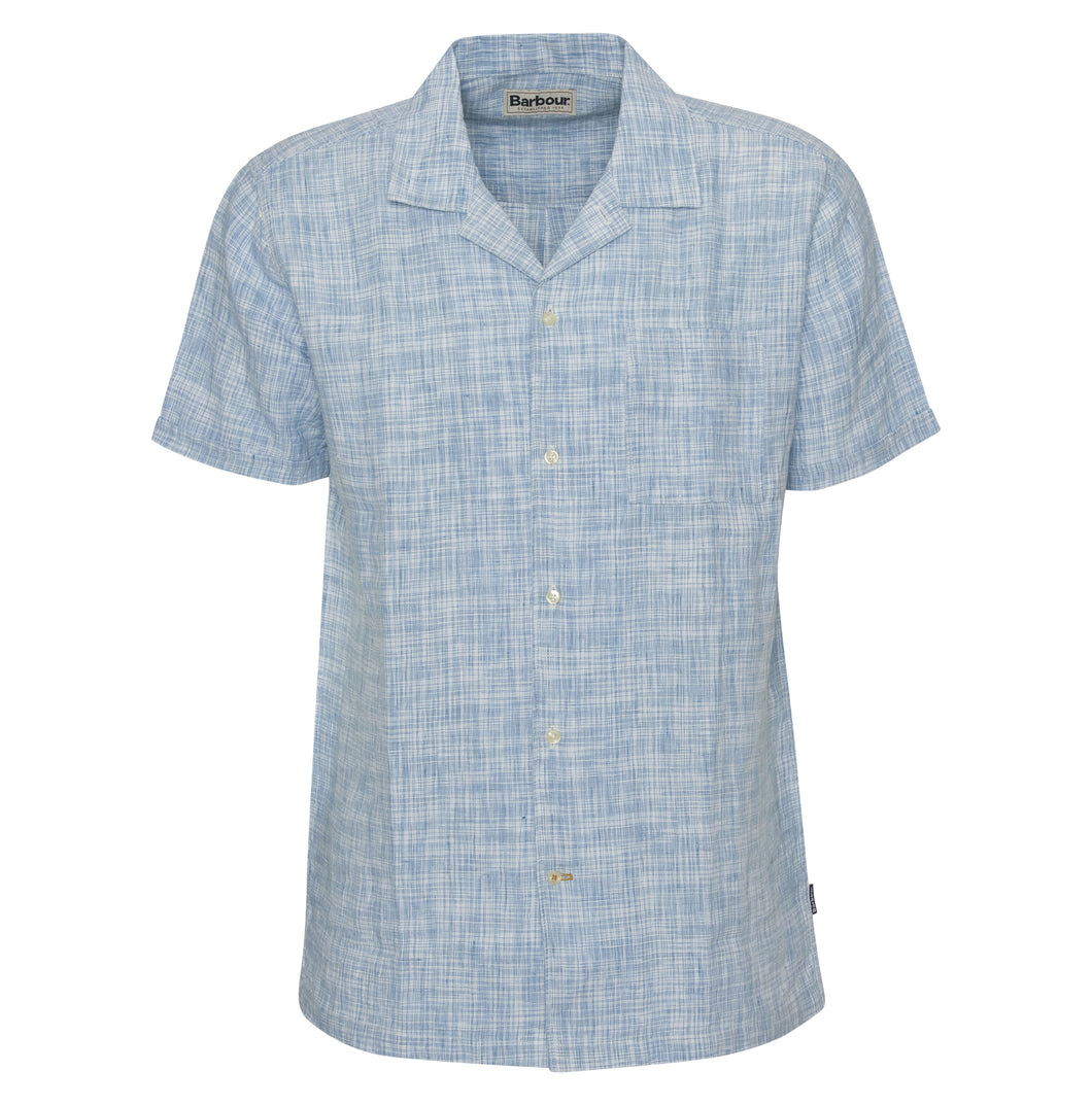 BARBOUR DEVERON SLUB S/S REGULAR FIT SHIRT Lead