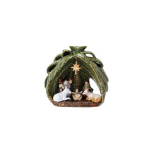 Stoneware Vintage Reproduction Nativity Set of 6