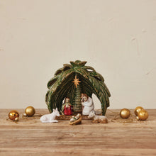 Stoneware Vintage Reproduction Nativity Set of 6