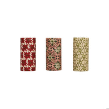 Safety Matches in Tube Matchbox with Seasonal Botanical Pattern