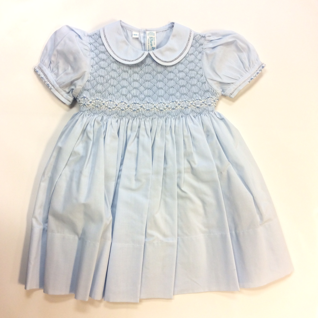 Feltman Brothers Collared Smocked Dress 17433
