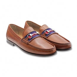 Smathers and Branson Downing Bit Needlepoint Loafers