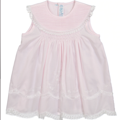 Feltman Brothers Vintage Sleeveless Pintucked Collar Dress 87423/17469