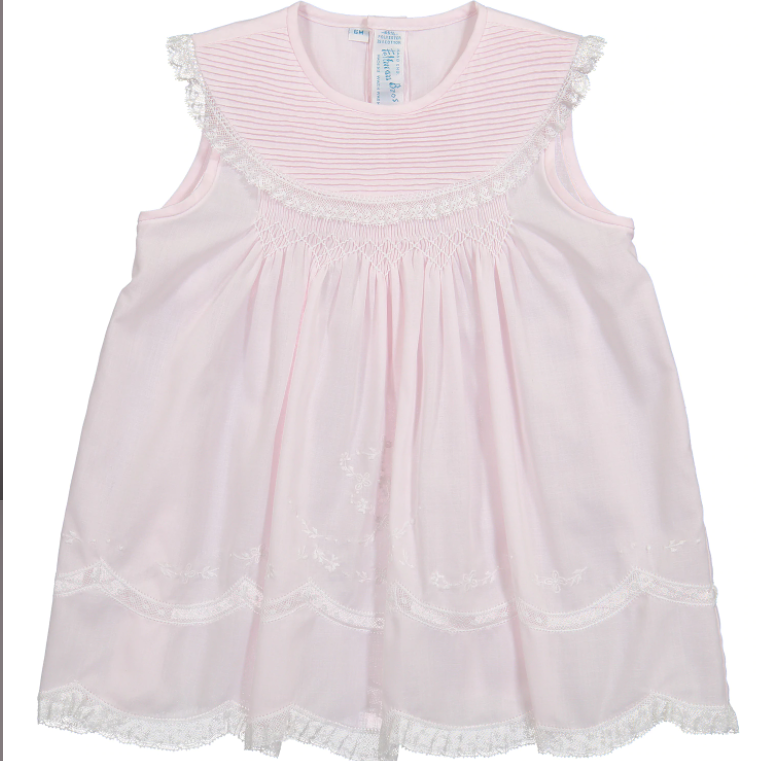 Feltman Brothers Vintage Sleeveless Pintucked Collar Dress 87423/17469