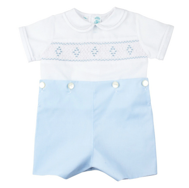 Feltman Brothers Smocked Diamond Bobby Suit 97412