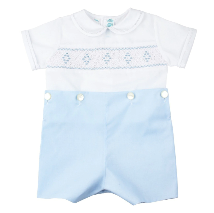 Feltman Brothers Smocked Diamond Bobby Suit 97412
