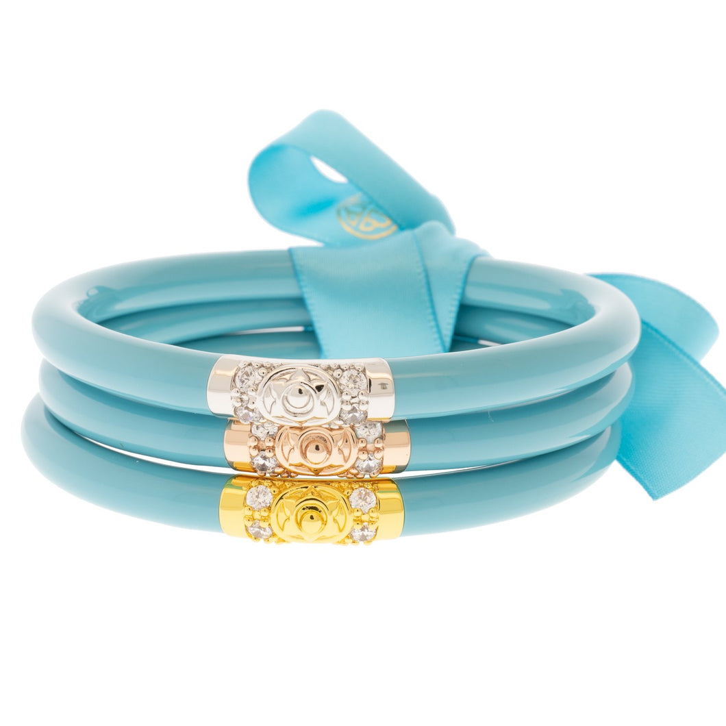 BudhaGirl Three Kings Turquoise Bangle