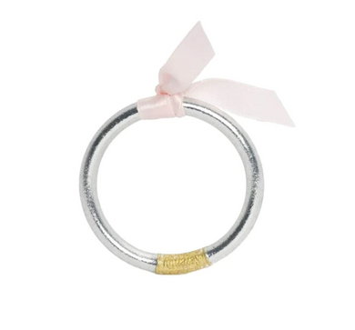 BuDha Girl Baby Silver Bangle