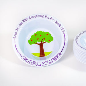 Fruit-Full Kids Melamine Bowl
