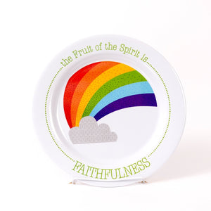 Fruit-Full Kids Melamine Plate