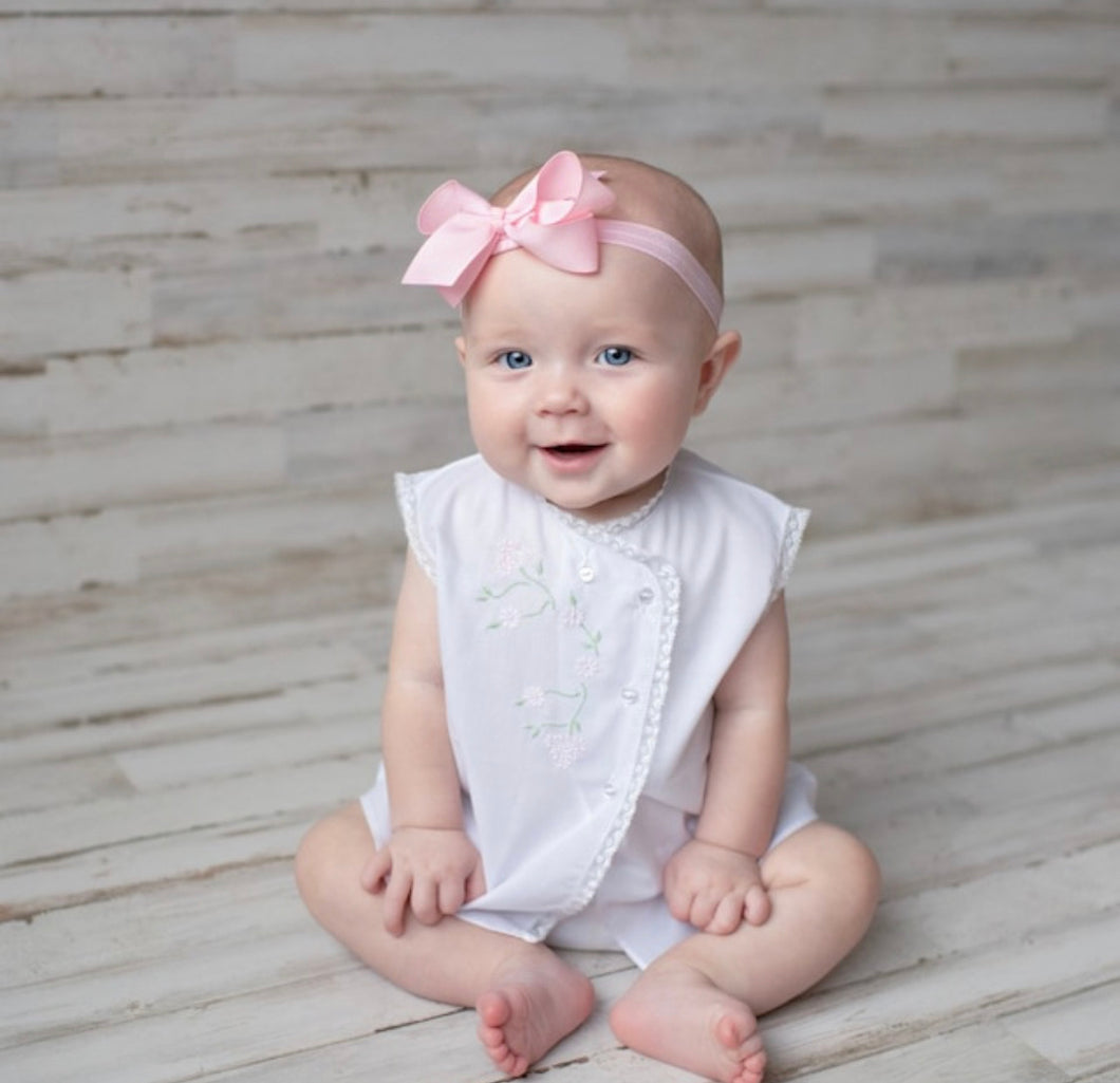 Feltman Brothers Girls Floral Lace Diaper Set 821
