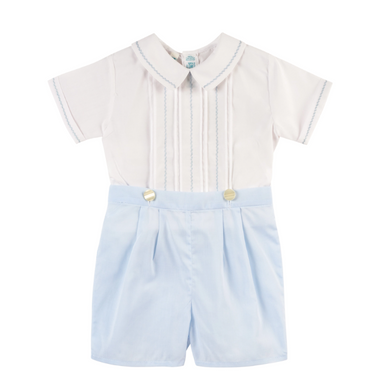 Feltman Brothers Boys Feather Stitched Bobby Suit 23986/97440/97509