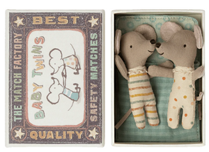 Maileg Baby Mice In Matchbox - Assorted