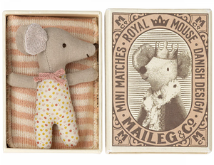 Maileg Baby Mice In Matchbox - Assorted